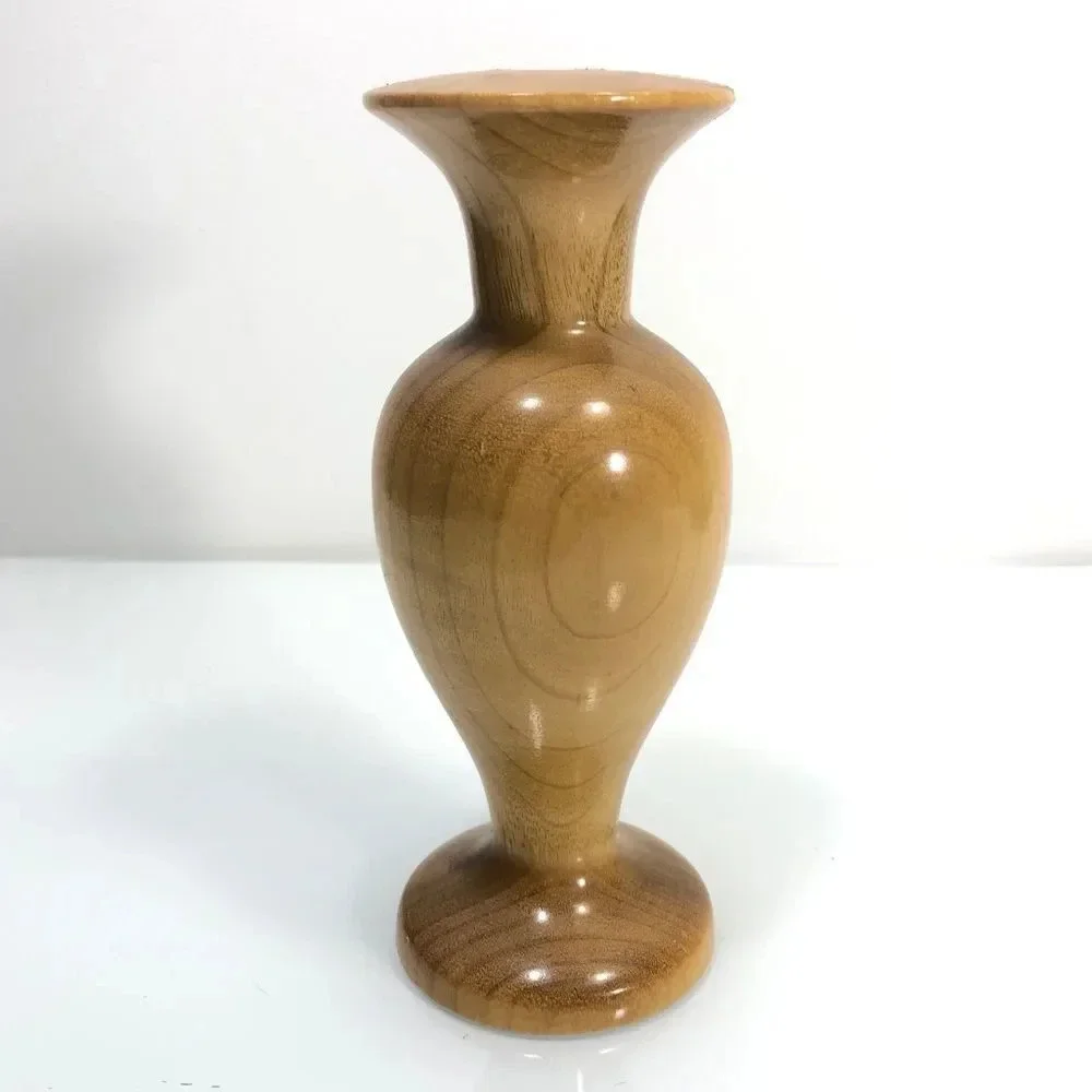 Vintage‎ Handmade Oregon Myrtlewood Vase